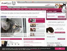 Tablet Screenshot of catspot.ch
